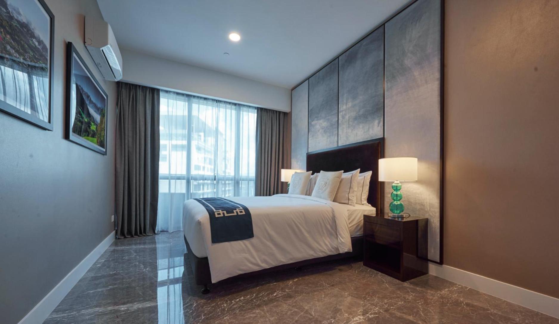 The Face Style Hotel Kuala Lumpur Buitenkant foto A bedroom at the hotel