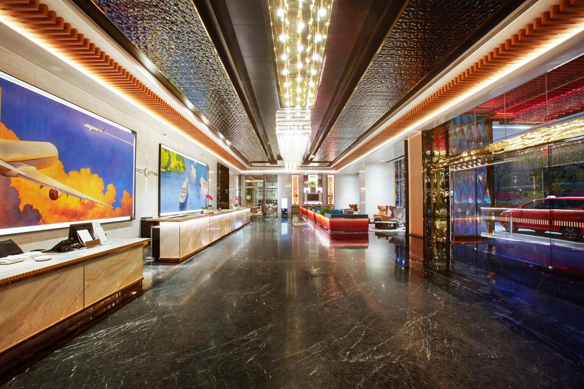 The Face Style Hotel Kuala Lumpur Buitenkant foto Lobby